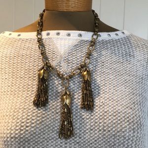 J. CREW statement tassel necklace